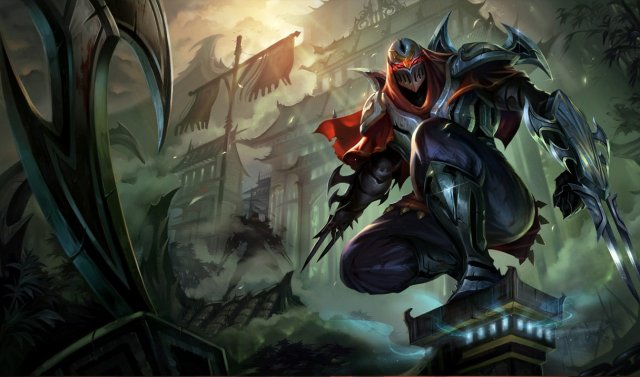 Zed's base skin in League of Legends