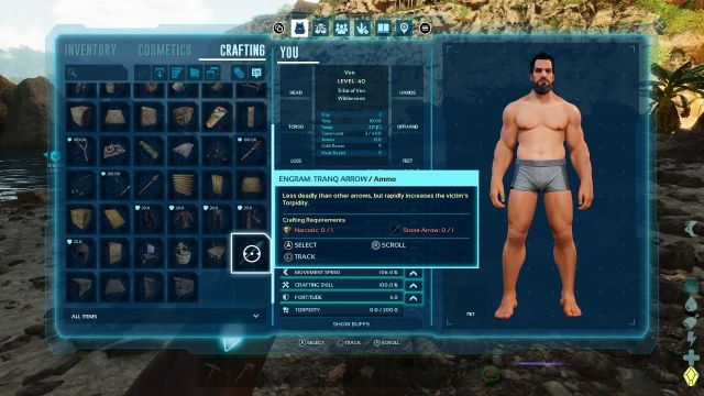 ark survival ascended menu