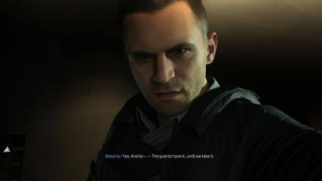 Guard answer to Makarov question in MW3