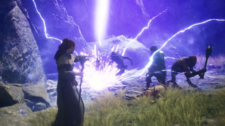 player using magic in dragon's dogma 2