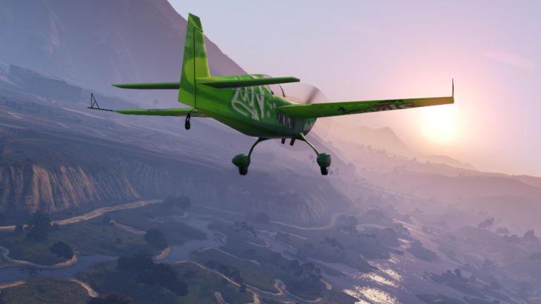 plane flying in gta 5