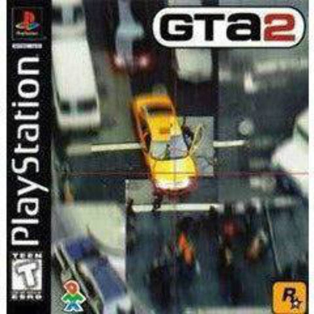 Grand Theft Auto 2 box art.