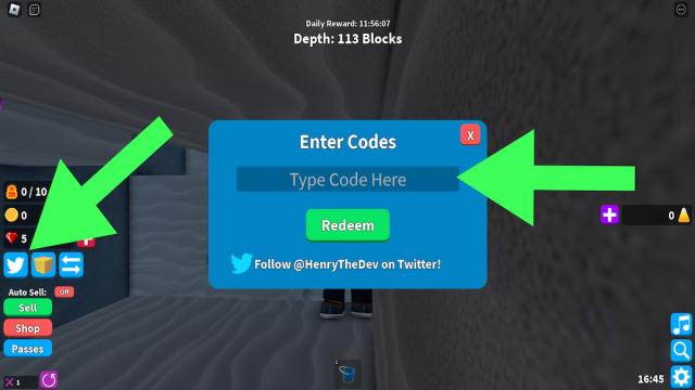 How to redeem Treasure Hunt Simulator codes