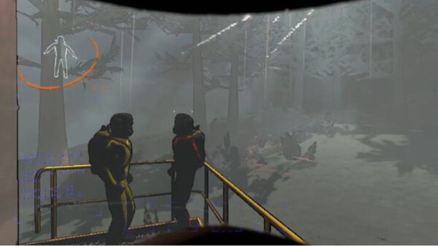players talking in lethal company