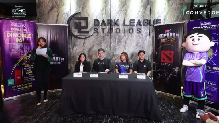 PBA Dota 2 press conference.