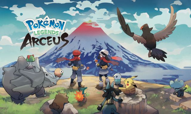 Pokemon Legends Arceus key art