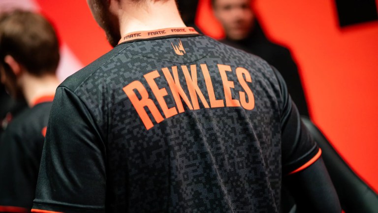 Rekkles jersey during the League of Legends European Championship Series Week 3 at the LEC Studio on February 14, 2020