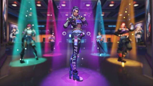 Overwatch 2 Le Sserafim skin for Sombra