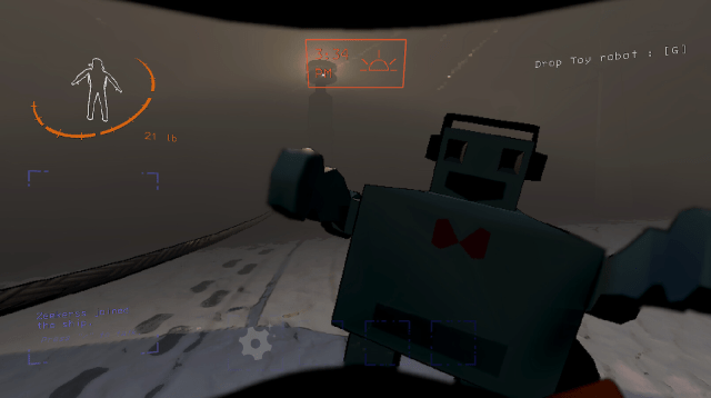 A robot in Lethal Company