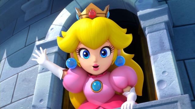 princess peach waving in super mario rpg