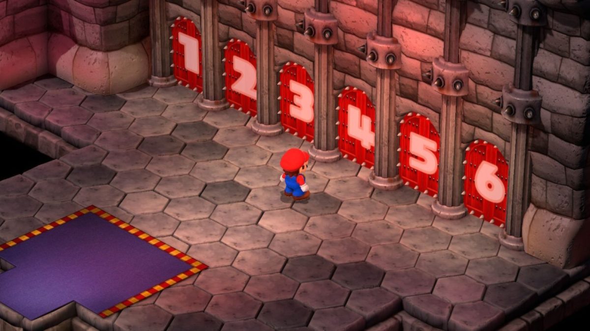 bowser's keep doors in super mario rpg