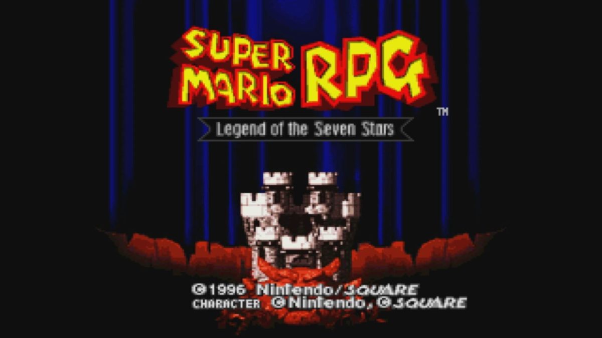 1996 super mario rpg title screen