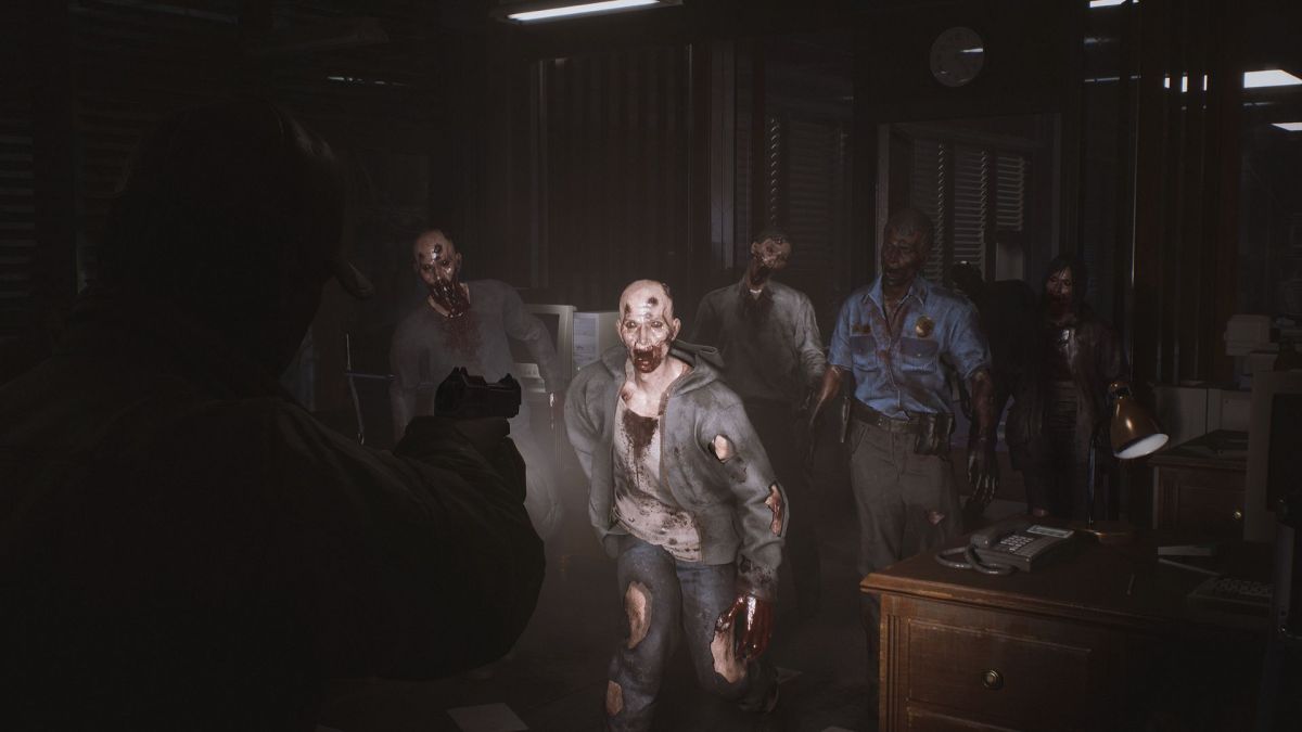 shooting zombies in the day before