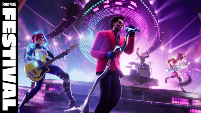 Fortnite Festival teaser, showing The Weeknd