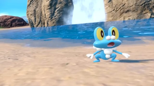 Froakie coastal biome