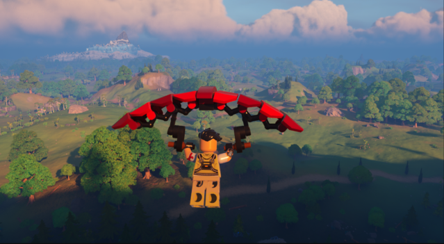 The Glider in LEGO Fortnite