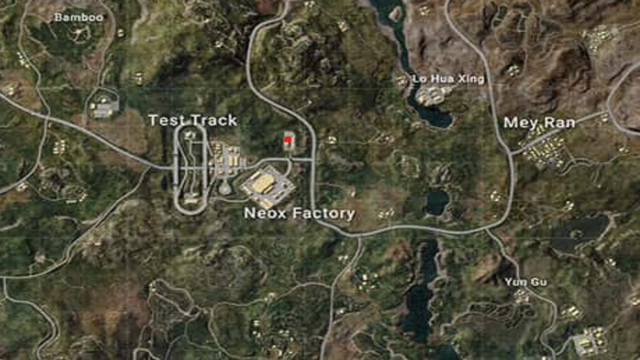 Neox Factory in PUBG Rondo map