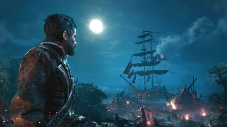 A promotional image for Skull and Bones