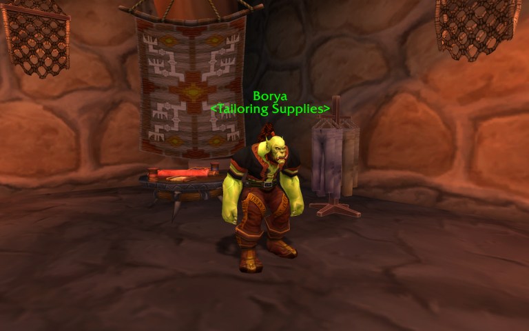 Borya NPC in Orgrimmar