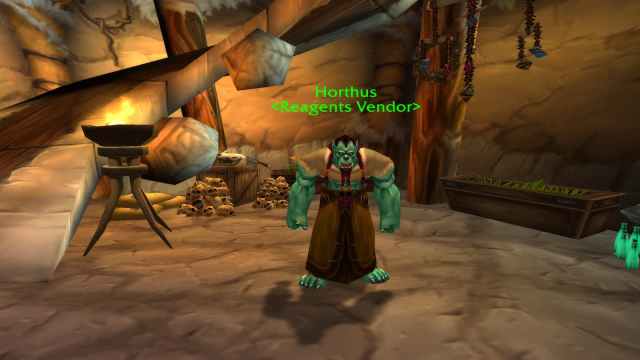 Reagent Vendor in WoW Classic in Orgrimmar