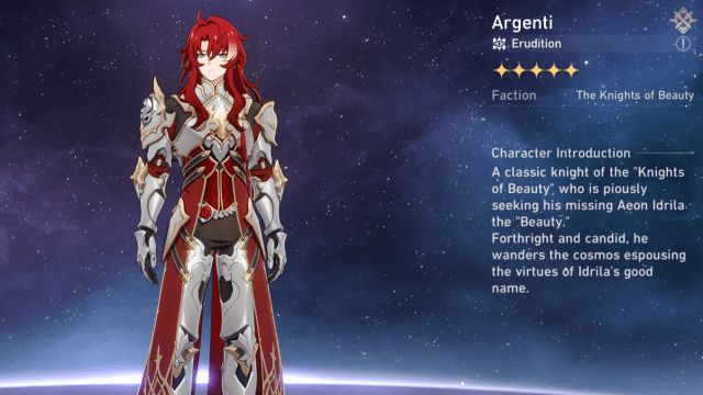 Argenti's description page.