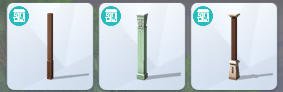 All columns in The Sims 4 For Rent.