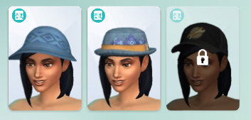 All hats in The Sims 4 For Rent.