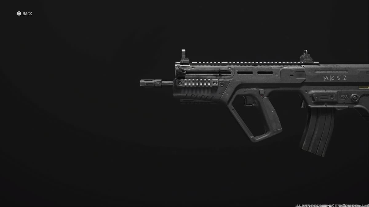 A screenshot of the RAM-7 in MW3.