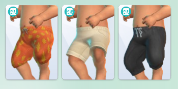 All bottoms in The Sims 4 For Rent.