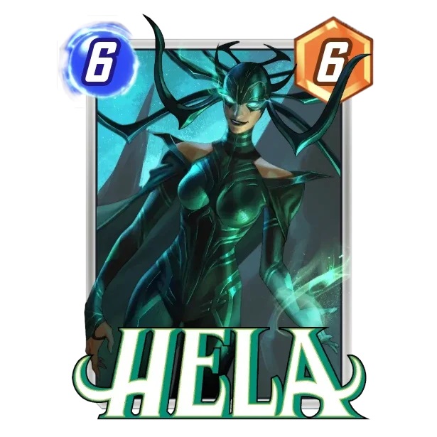 Marvel Snap Hela card