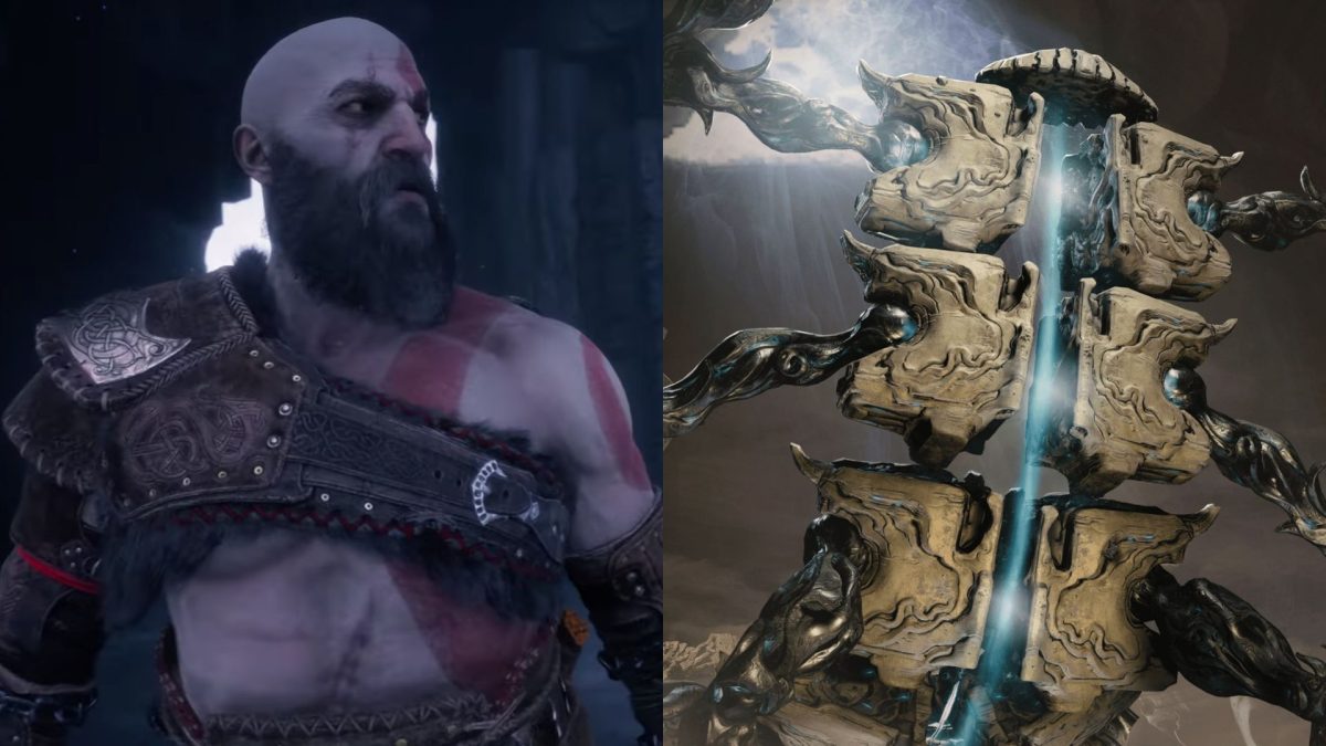 kratos and warframe character