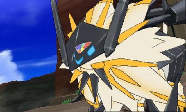 Dusk Mane Necrozma in Pokemon Ultra Sun