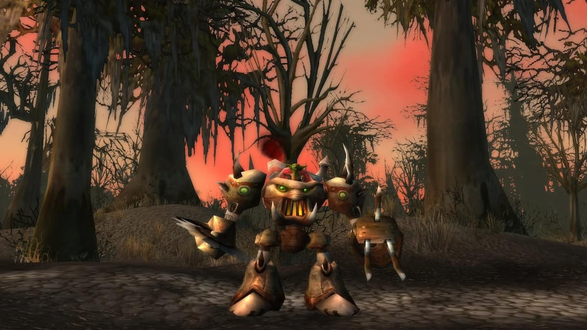 A goblin shredder in WoW.