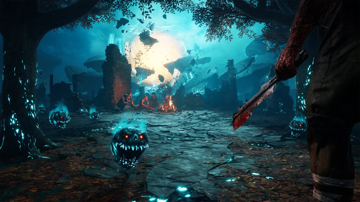 An in game screenshot of the Halloween event from Dead by Daylight.