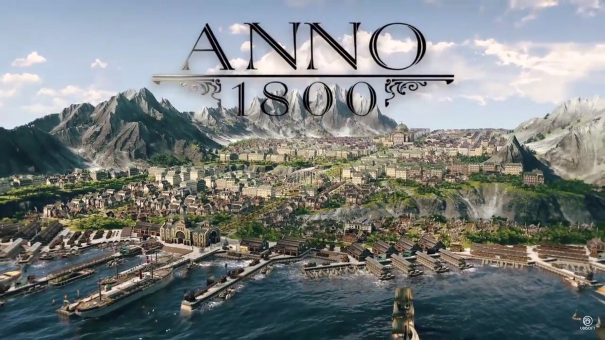 Promotional art for Anno 1800.