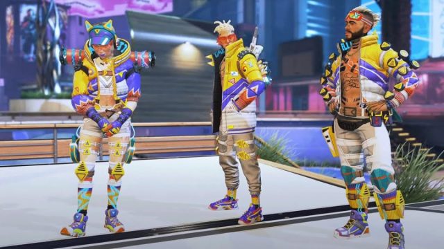 The Hype Beast skin collection featuring Wattson, Crypto, and Mirage.