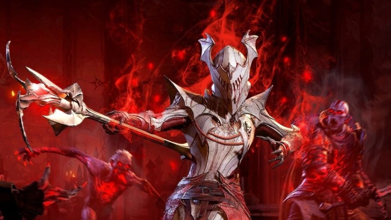 A Season 2 screenshot of a knight in Diablo 4