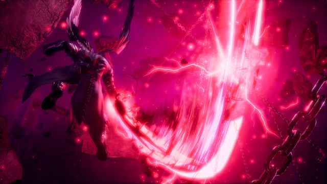 Devil Jin using his Rage Art in Tekken 8.