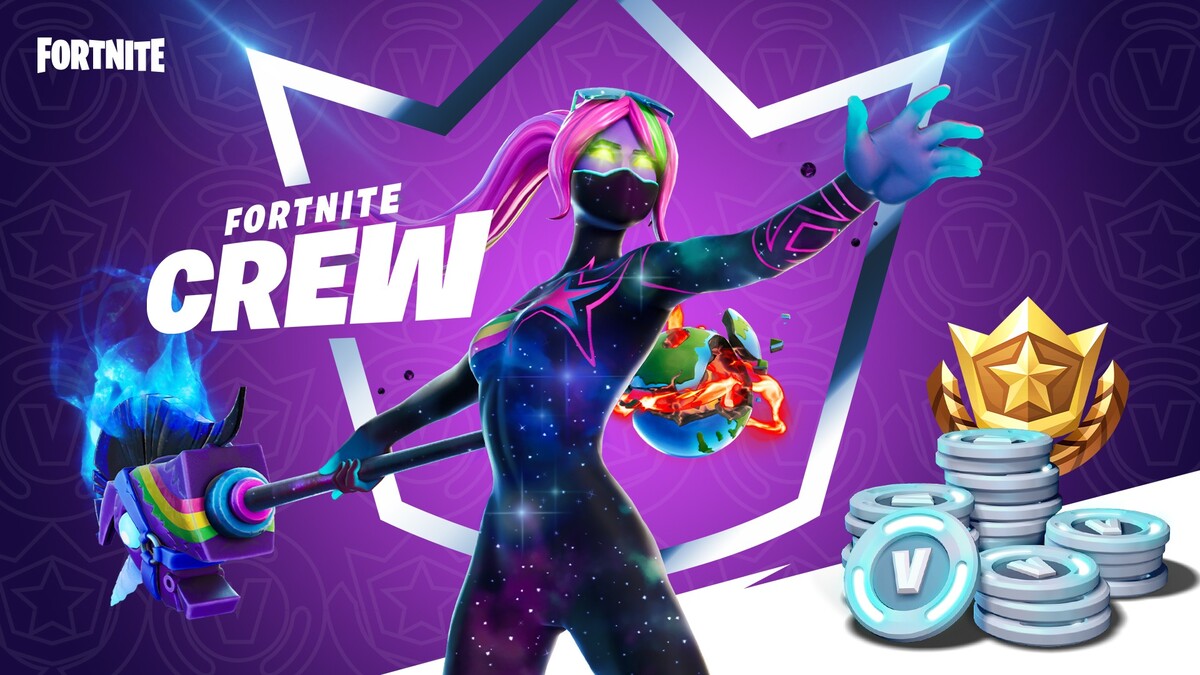 Fortnite Crew subscription poster