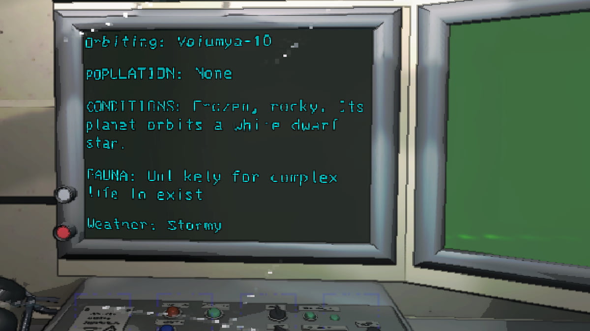 A computer monitor with text indicating the start of a Challenge Moon in Lethal Company.