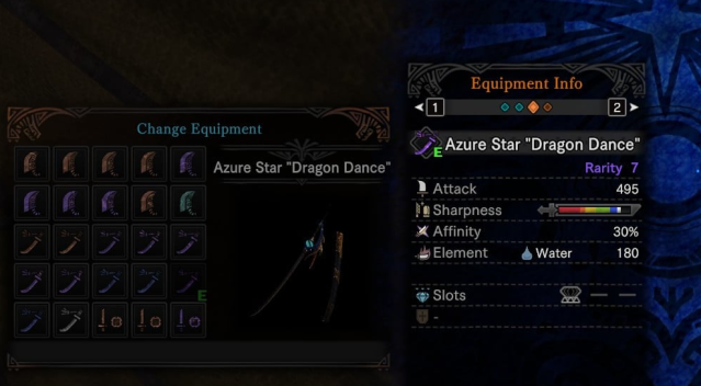 Monster Hunter World weapon affinity