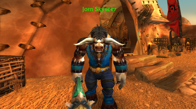 WoW Classic screenshot of Jorn Skyseer in Camp Taurajo