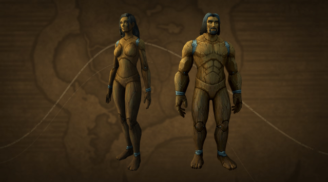 The Mannequin Charm toy in WoW Dragonflight, turning players into Trading Post mannequins