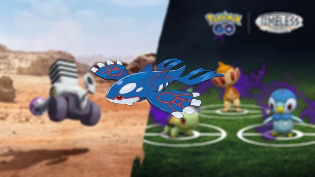 Shadow Kyogre best moveset in Pokémon Go