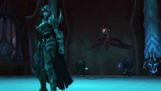 Sylvanas Windrunner in Sanctum of Domination raid standing