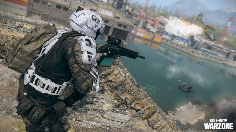 Water combat in Warzone