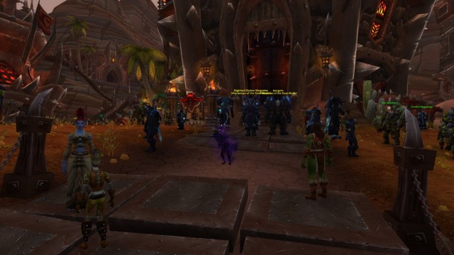 Orgrimmar with the WoW UI hidden