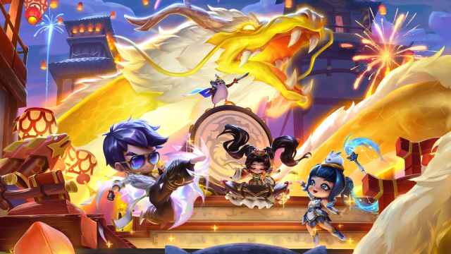TFT Chibi Champions in Year of the Dragon Lunar Festival