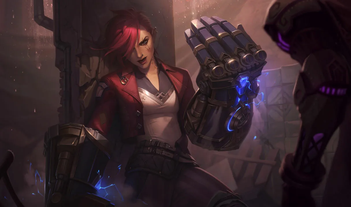 Arcane Vi skin in League of Legends.