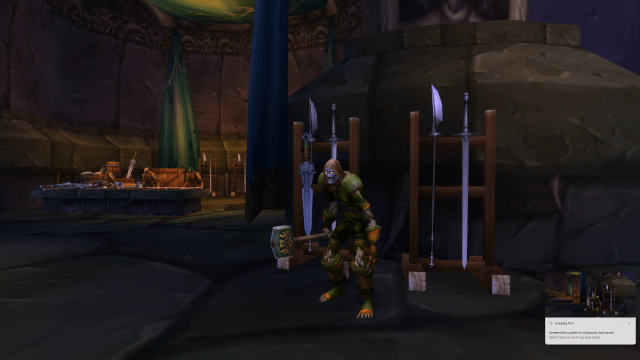 Weapon Masters Archibald in the Undercity in WoW Classic